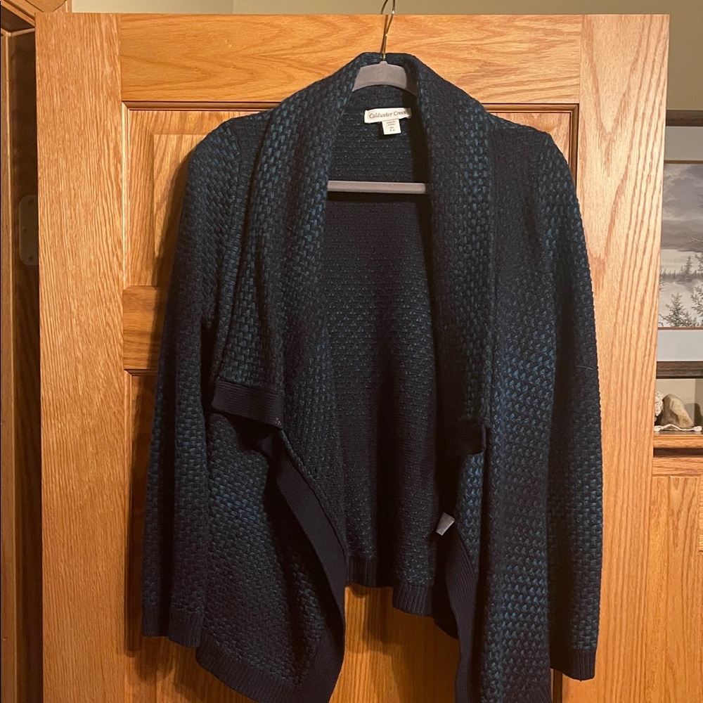 Coldwater Creek Dark Blue Women's Cardigan